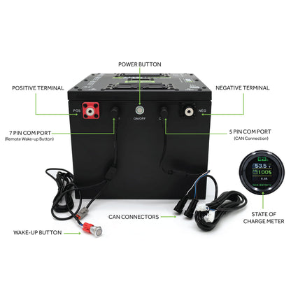 70V 105Ah LiFePO4 Gen3 Battery