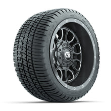GTW® Volt Gunmetal 12 in Wheels with 205/30-12 Fusion Street Tires – Full Set