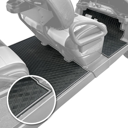 Xtreme Floor Mats for Club Car Onward - Black/Gray Set