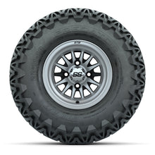 GTW Medusa Black and Machined Wheels with 22in Predator A-T Tires - 10 Inch