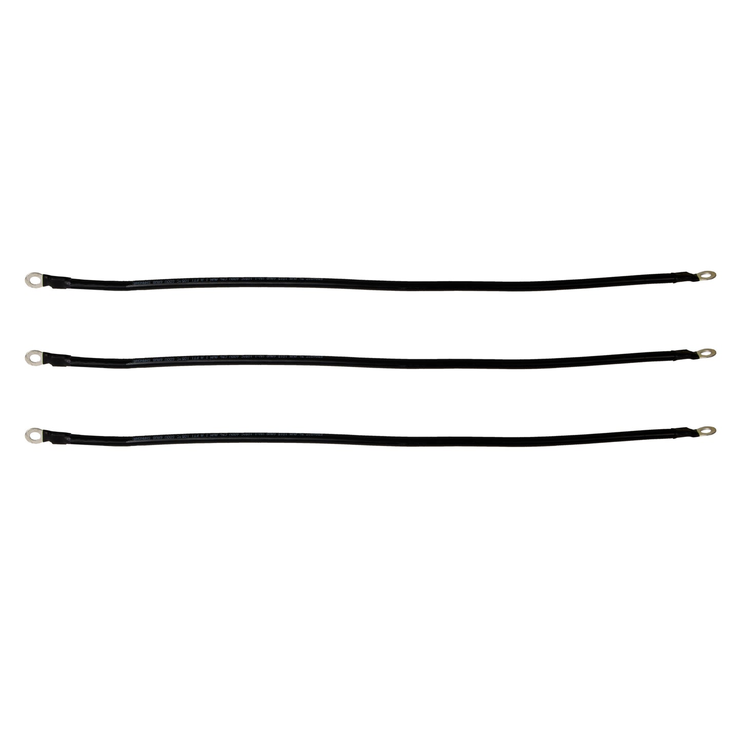 Club Car Precedent with 12V Batteries 6-Gauge Battery Cable Set (Years 2004-2008)