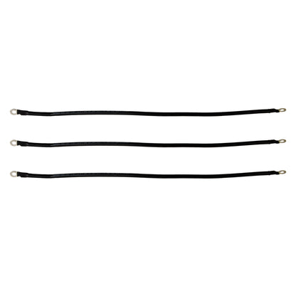 Club Car Precedent with 12V Batteries 6-Gauge Battery Cable Set (Years 2004-2008)