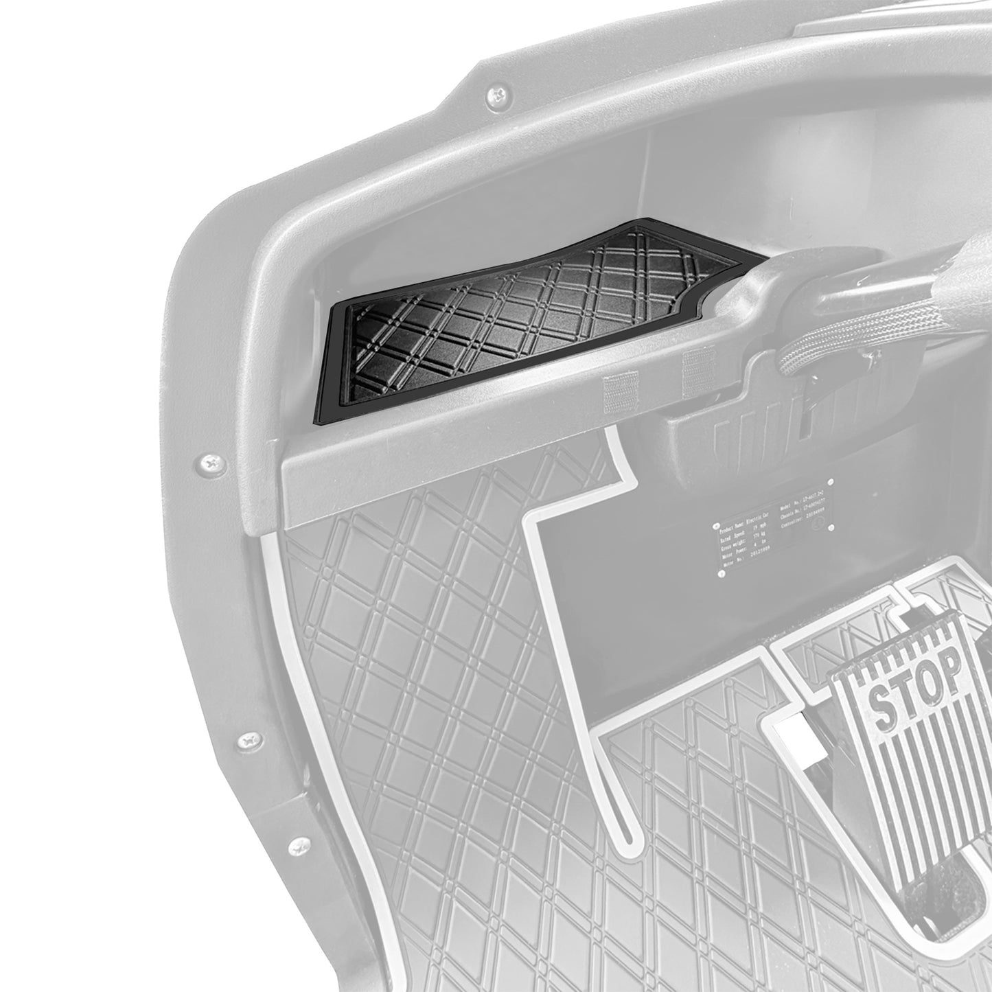 Xtreme Dash Mats for ICON and Advanced EV - All Black