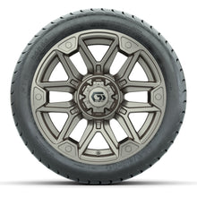 GTW Graffiti Bronze/Black 14 in Wheels with 225/30-14 Mamba Street Tires – Full Set