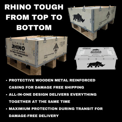 76V 105AH Lithium Rhino Conversion Kit
