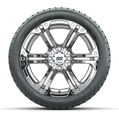 Set of (4) 14 in GTW Specter Wheels with 225/30-14 Mamba Street Tires