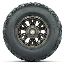 GTW® Stellar Matte Bronze 12 in Wheels with 25X10-12 Barrage Mud Tires – Full Set