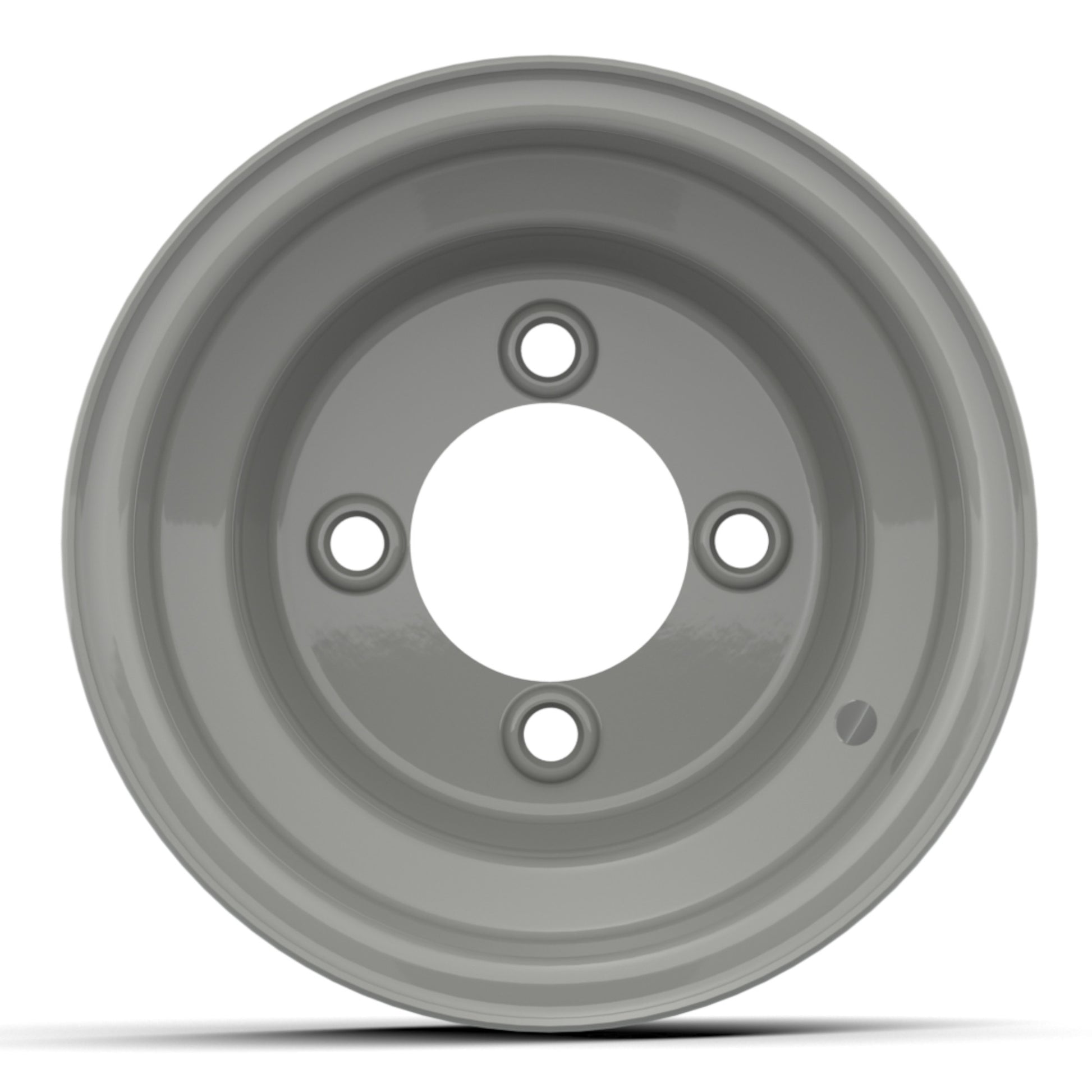8″ Club Car Grey Steel Wheel (Centered)
