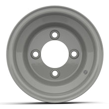 8″ Club Car Grey Steel Wheel (Centered)