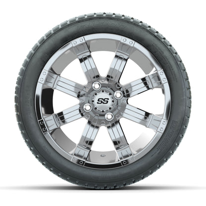 Set of (4) GTW 14 inch Tempest Wheels on Lo-Profile Fusion Tires
