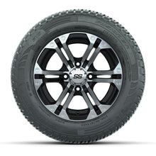 Set of (4) 12 in GTW Specter Wheels with 215/50-R12 Fusion S/R Street Tires