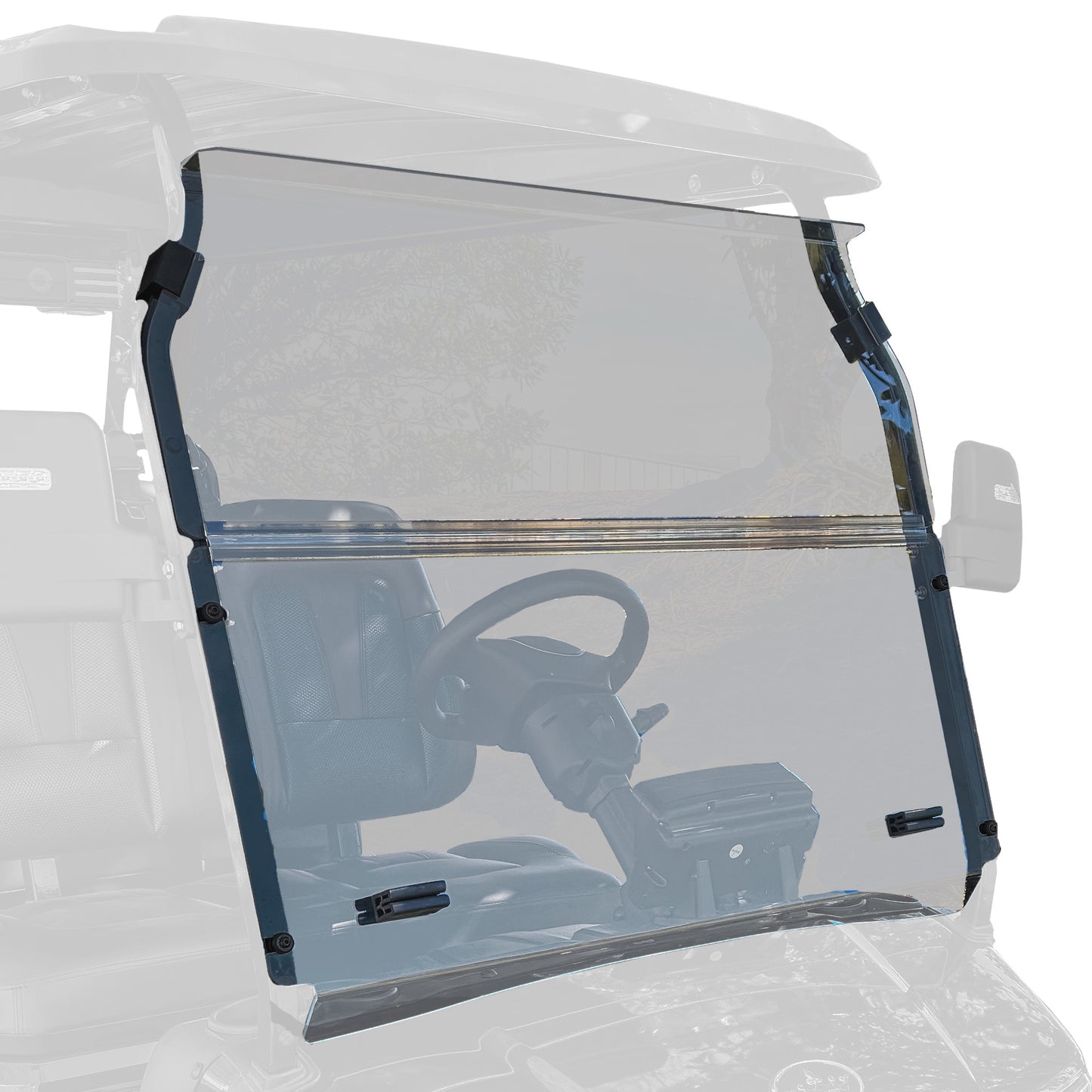 RedDot Evolution D5 Ranger & Maverick Tinted 1/4" Folding Windshield