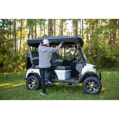 RedDot Denago Rover XL 4 Passenger Linen 3-Sided Track Style Enclosure & Valance