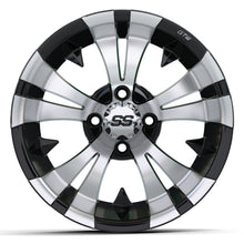 14″ GTW® Vampire Black with Machined Accents Wheel