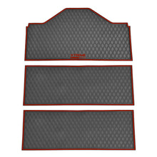 Xtreme Floor Mats for Evolution D5 6F - 3 Piece Set Black/Flamenco Red