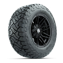 GTW Stealth Gloss Black 12 in Wheels with 23x10.00-R12 Maverick All-Terrain Tires – Full Set