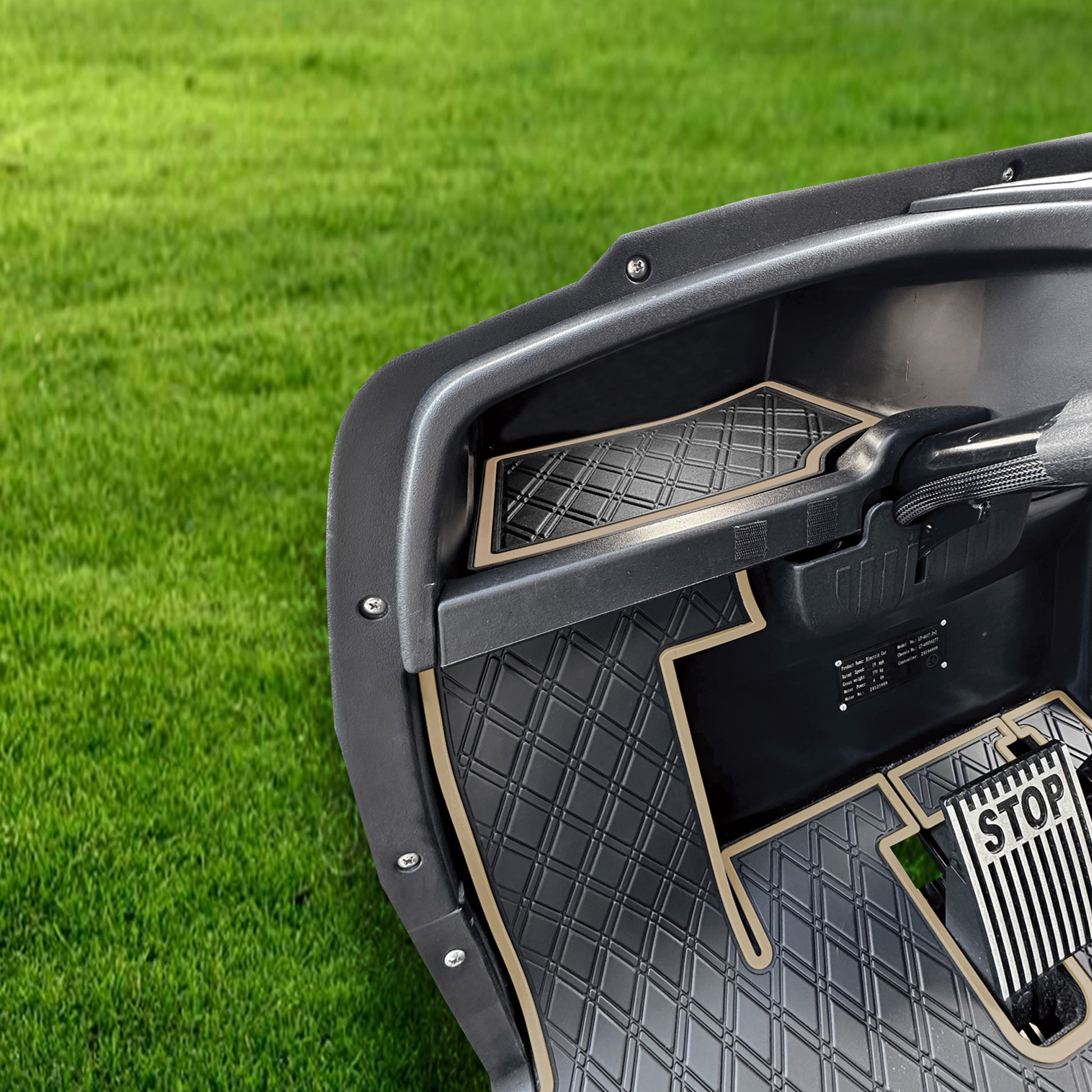 Xtreme Dash Mats for ICON and Advanced EV - Black/White