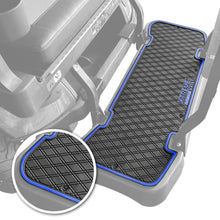 Xtreme Floor Mats for EZGO L6 Rear Seat Mat - Black/Blue