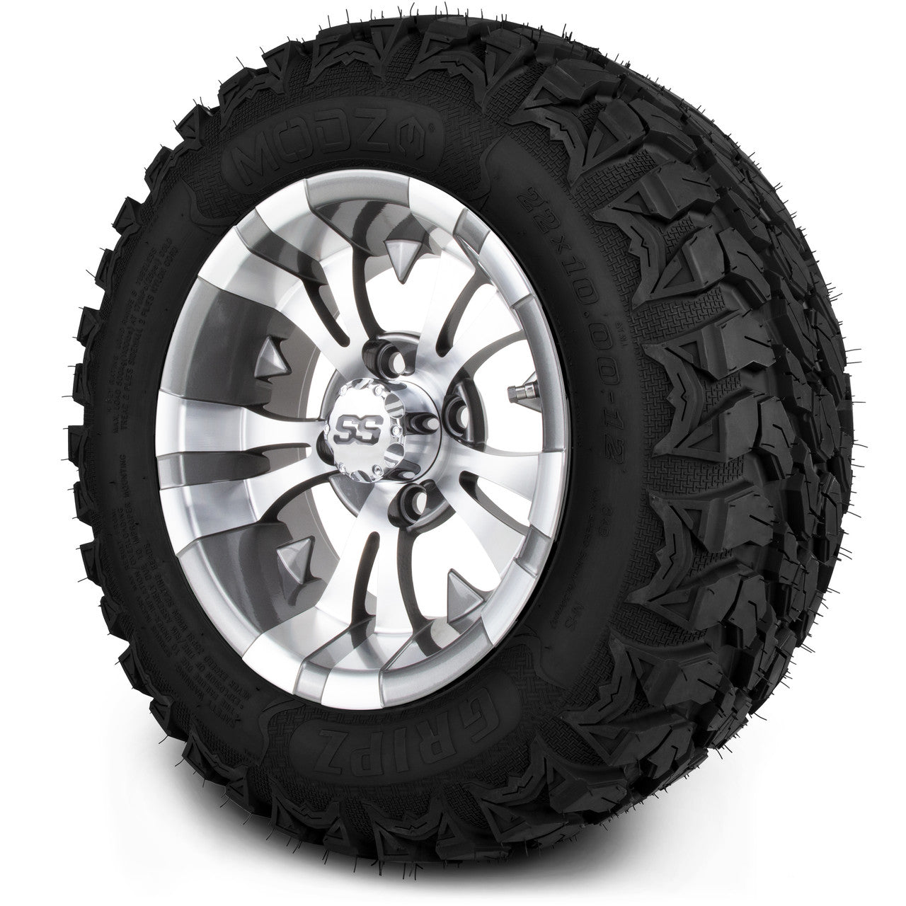 MODZ® 12" Vampire Gunmetal Wheels & Off-Road Tires Combo