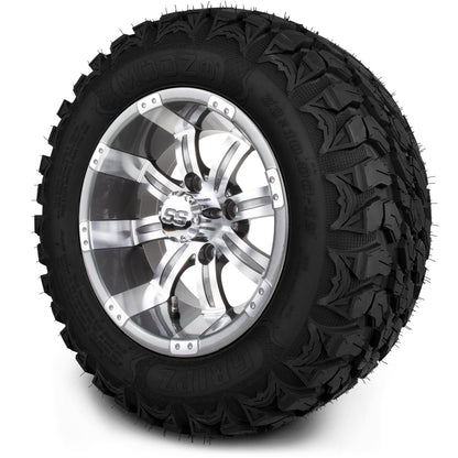 MODZ® 12" Tempest Gunmetal Wheels & Off-Road Tires Combo