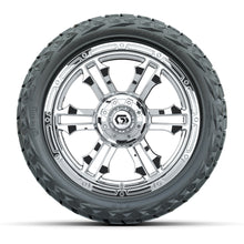 GTW Shogun Chrome 15 in Wheels with 23x10.00-R15 Maverick All-Terrain Tires – Full Set