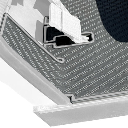 Xtreme Floor Mats for Yamaha G19-G22 - Black/Gray