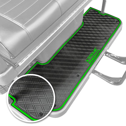 Xtreme Floor Mats for Evolution Classic Pro, Plus 4 Rear Seat Mat - Black/Green