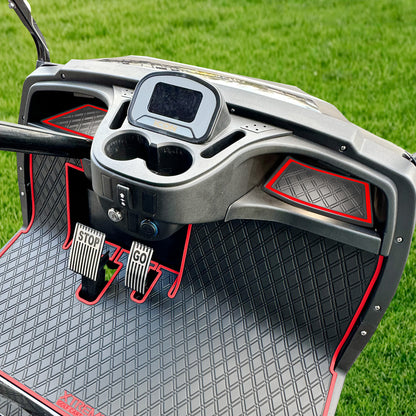 Xtreme Dash Mats for ICON and Advanced EV - Black/Red