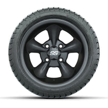Set of (4) 12 in GTW Godfather Wheels with 215/35-12 GTW Mamba Street Tires