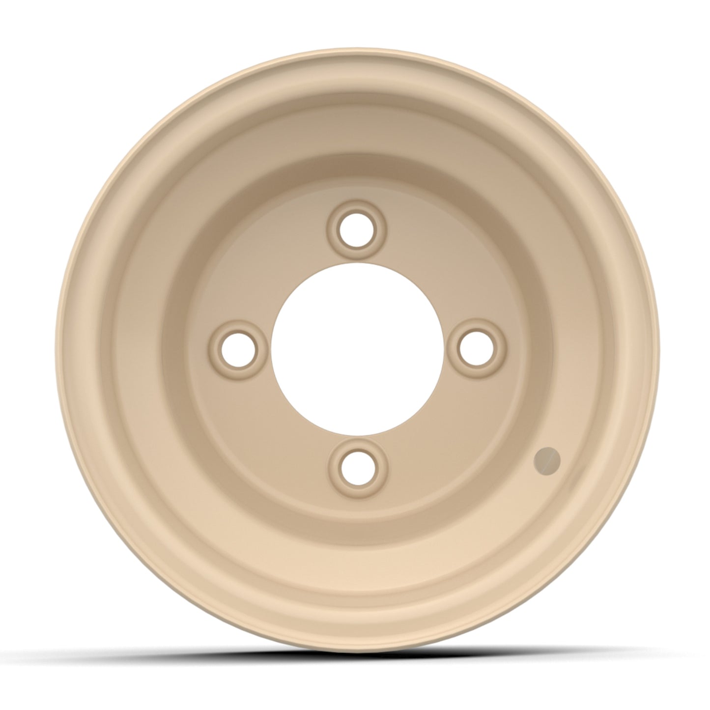 8″ GTW Beige Steel Wheel (Centered)