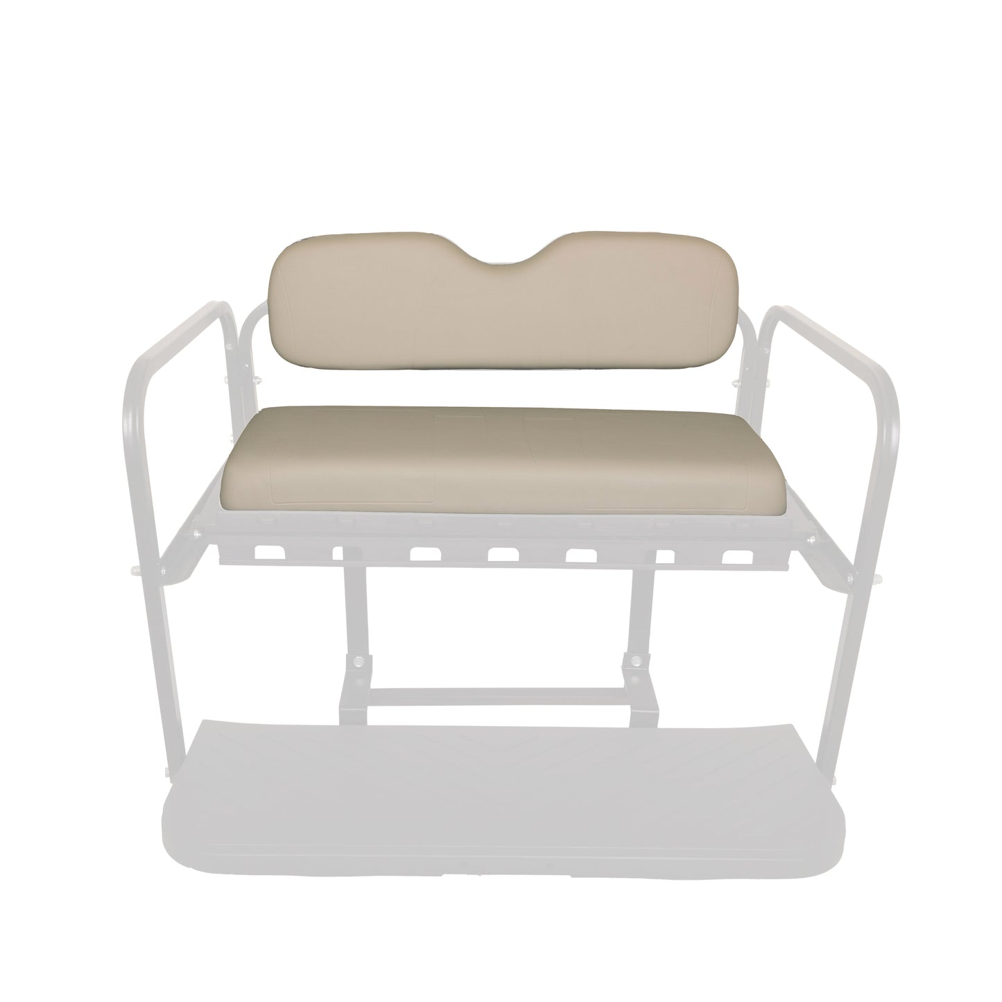 GTW® Mach Series & MadJax® Genesis 150 Rear Seat Replacement Cushion - Stone Gray