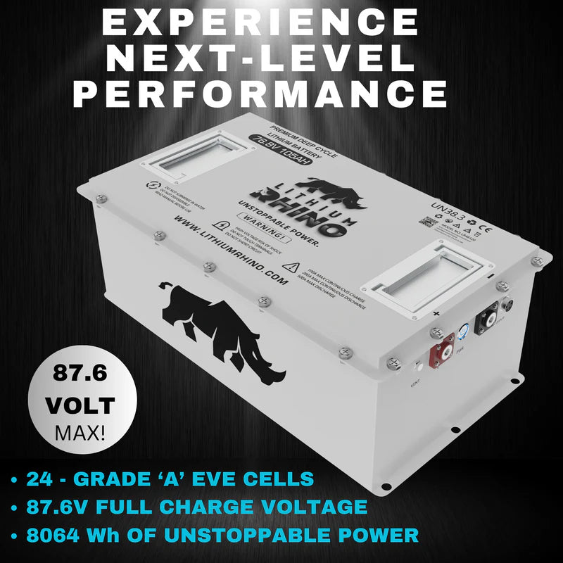 76V 105AH Lithium Rhino Conversion Kit