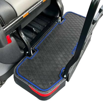 Xtreme Rear Floor Mat for DoubleTake Max5 & Max 6 Rear Seat Kit  - Black/Blue