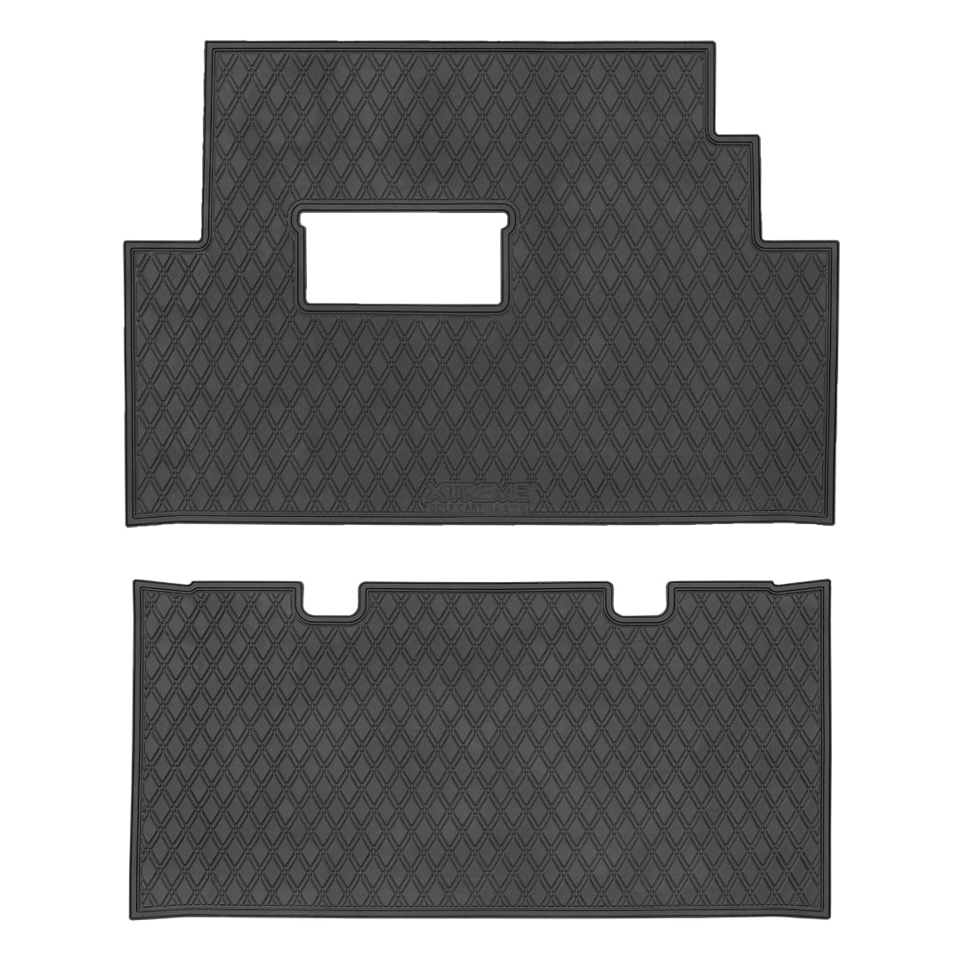Xtreme Floor Mats for Club Car Onward - All Black Set