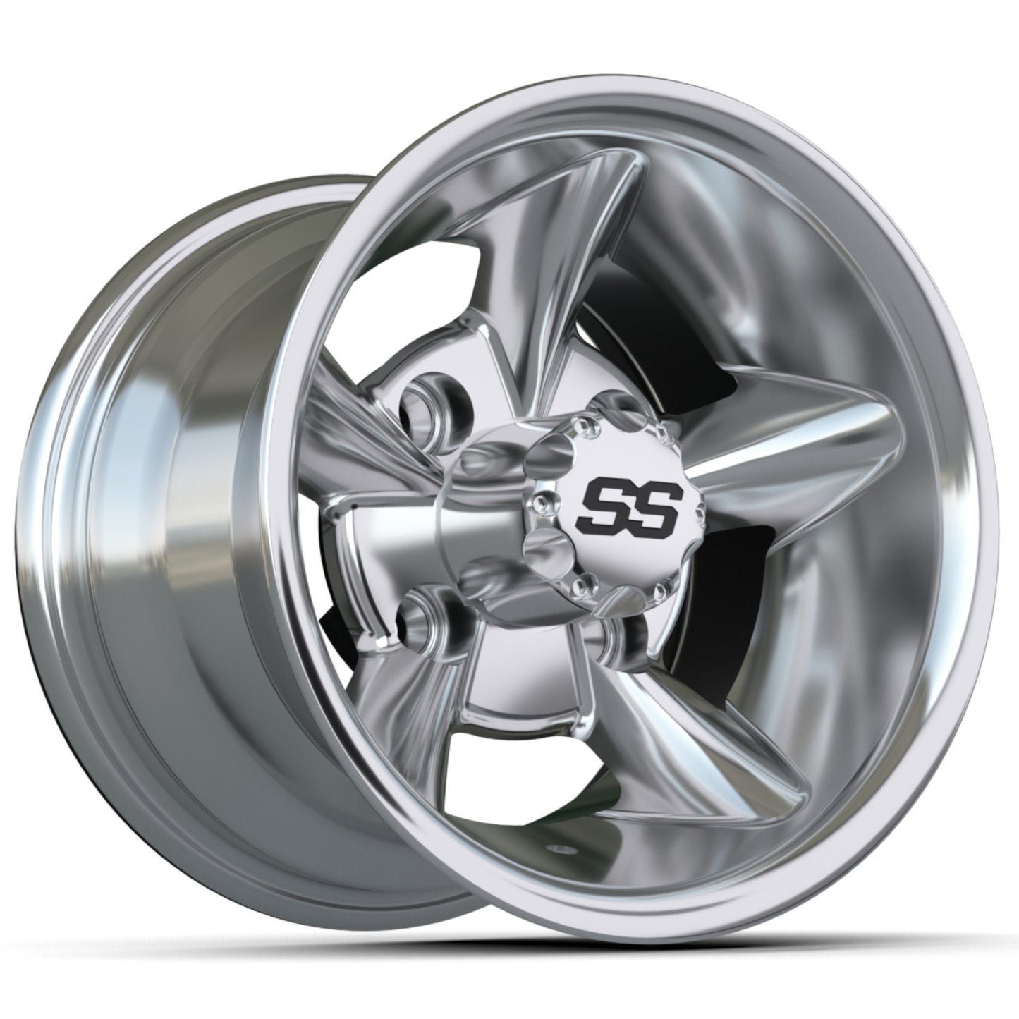 10'' GTW® Godfather Chrome Wheel