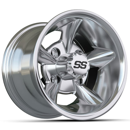10'' GTW® Godfather Chrome Wheel