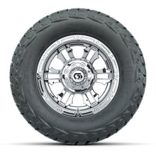 GTW Shogun Chrome 12 in Wheels with 23x10.00-R12 Maverick All-Terrain Tires – Full Set