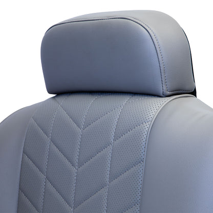 MadJax Aviator Graphite Front Seat Cushions with Thermaflex for ICON & Yamaha Drive/Drive2 Golf Carts