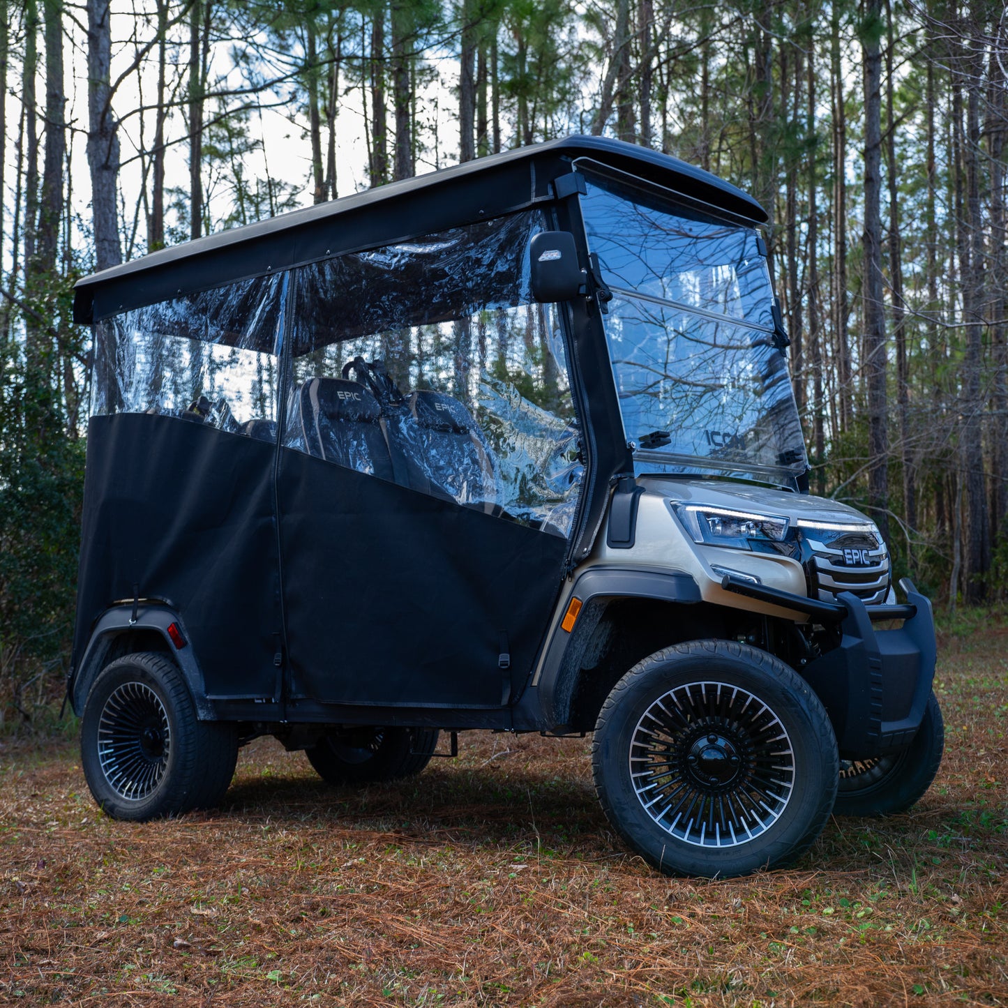 RedDot ICON Epic E40FX 4-Forward Seating w/OEM Top 3-Sided Track Style Linen Enclosure