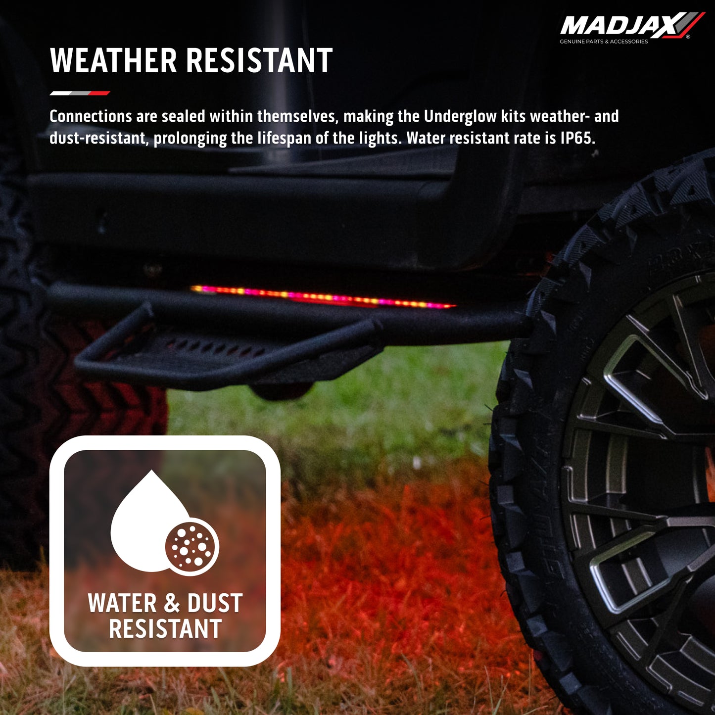 MadJax® Universal LUX Underglow Frame Kit