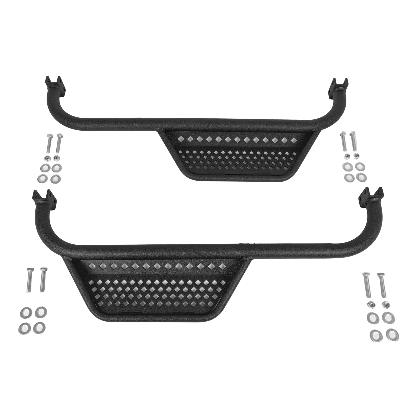 MadJax® EZGO TXT Armor Nerf Bar with Drop Down Side Step and Brackets