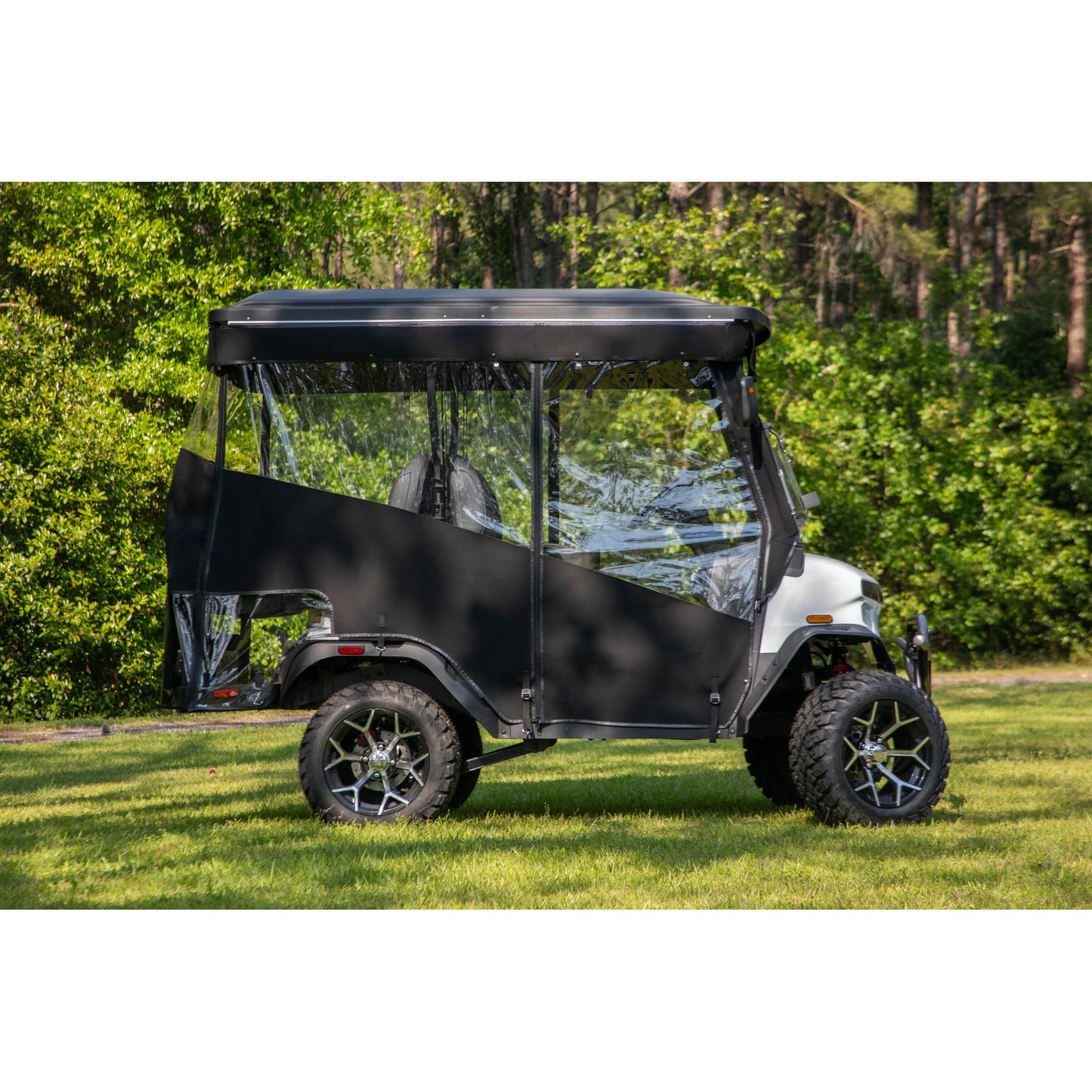 RedDot Denago Nomad XL 2+2 Black 3-Sided Track Style Enclosure & Valance