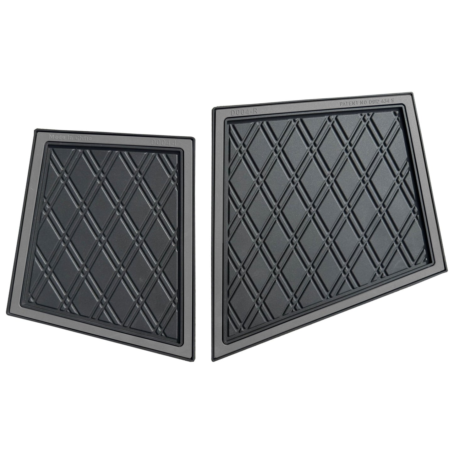 Xtreme Dash Mats for Yamaha Drive2 - Black/Gray