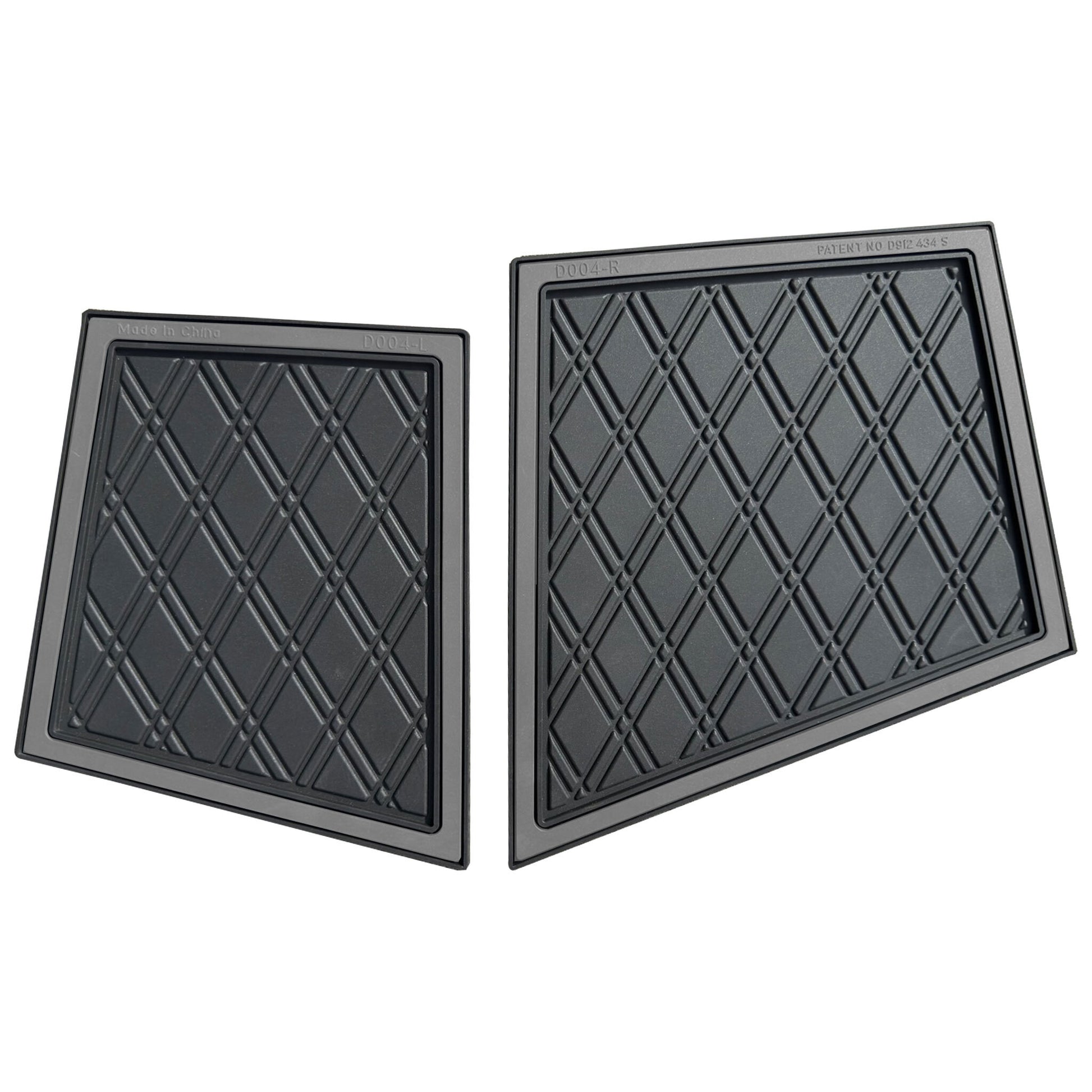 Xtreme Dash Mats for Yamaha Drive2 - Black/Gray