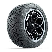 GTW Nexus Gloss Black 14 in Wheels with 23x10.00-R14 Maverick All-Terrain Tires – Full Set