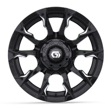 14″ GTW® Diablo Gloss Black with Machined Accents Wheel