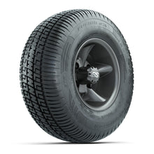 GTW Godfather Matte Gray 10 in Wheels with 205/65-R10 Fusion S/R Steel Belt Radial Street Tires – Full Set