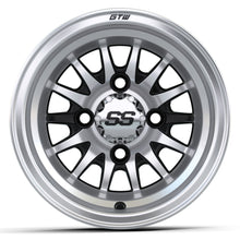 10'' GTW® Medusa Black with Machined Accents Wheel