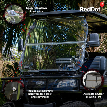 RedDot Evolution Classic & Forester Tinted Folding Windshield