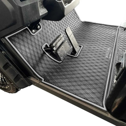 Xtreme Floor Mats for EZGO S4 2022-Up - Black/Gray